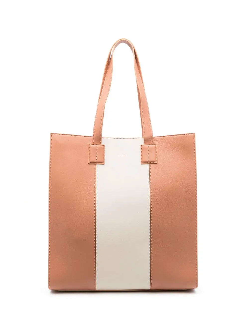 

Bally tote con diseño color block - Naranja