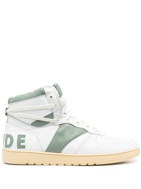 RHUDE Rhecess-Hi leather sneakers