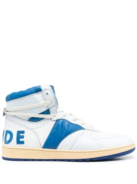 RHUDE Rhecess-Hi leather sneakers