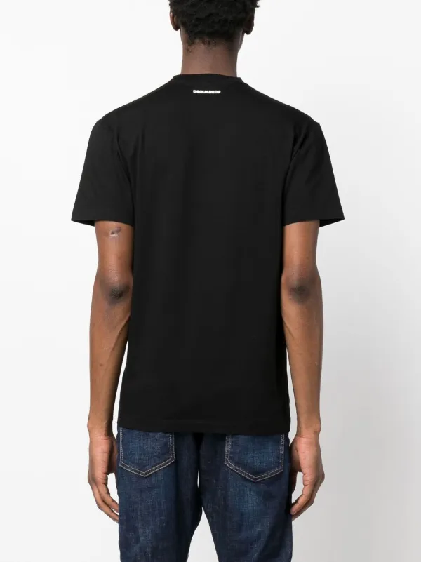 Dsquared2 Honda プリント クルーネック T シャツ DSQUARED2 Honda-print T-shirt | Black | FARFETCH