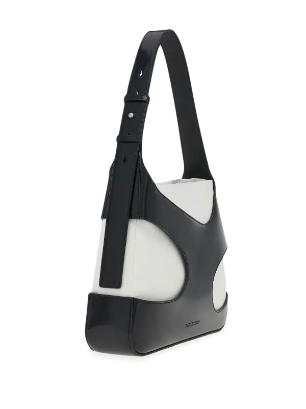 ショルダーバッグ・ポシェット FERRAGAMO Woman Shoulder bag Navy 219903 779101 002 Ferragamo Cut out-detail Shoulder Bag | Black | FARFETCH JO