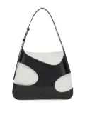Ferragamo cut out-detail shoulder bag - Black
