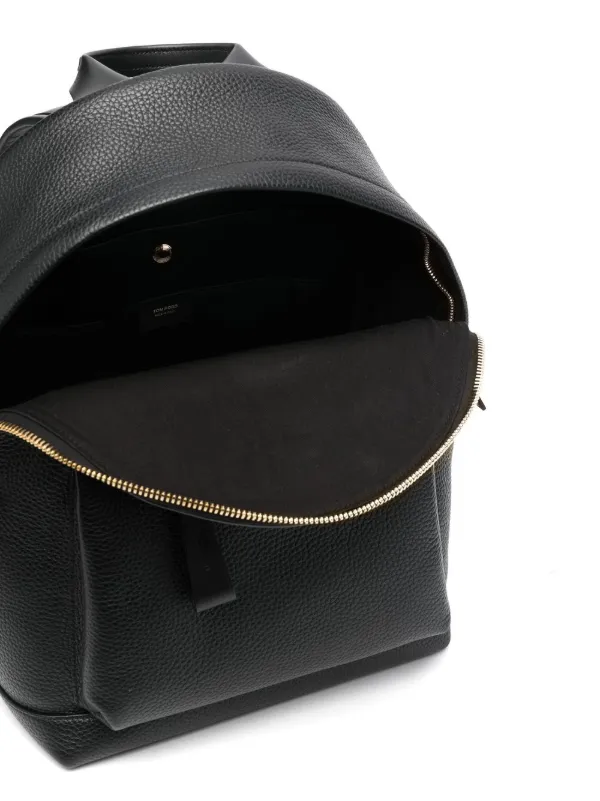 TOM FORD zip-up Leather Backpack - Farfetch