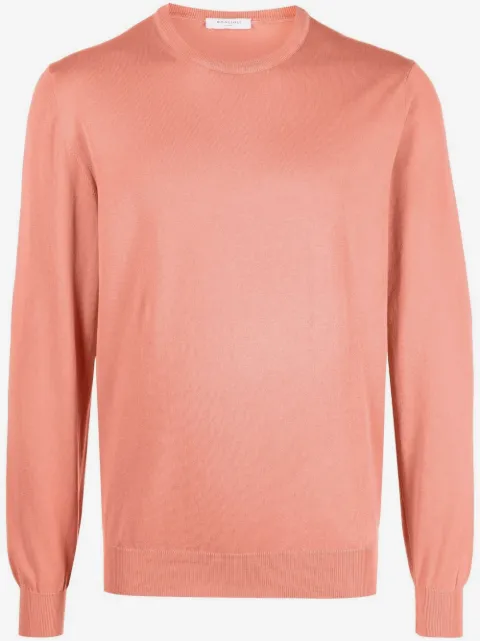 Boglioli fine knit cotton jumper
