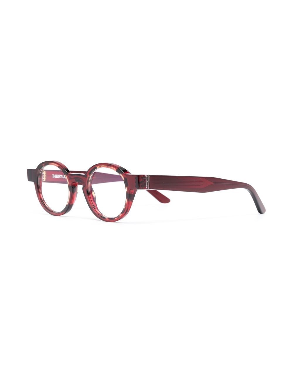 Thierry Lasry Energy bril met rond montuur - Rood