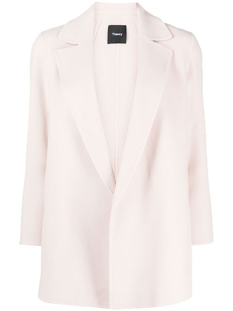 Theory single-breasted cashmere blazer