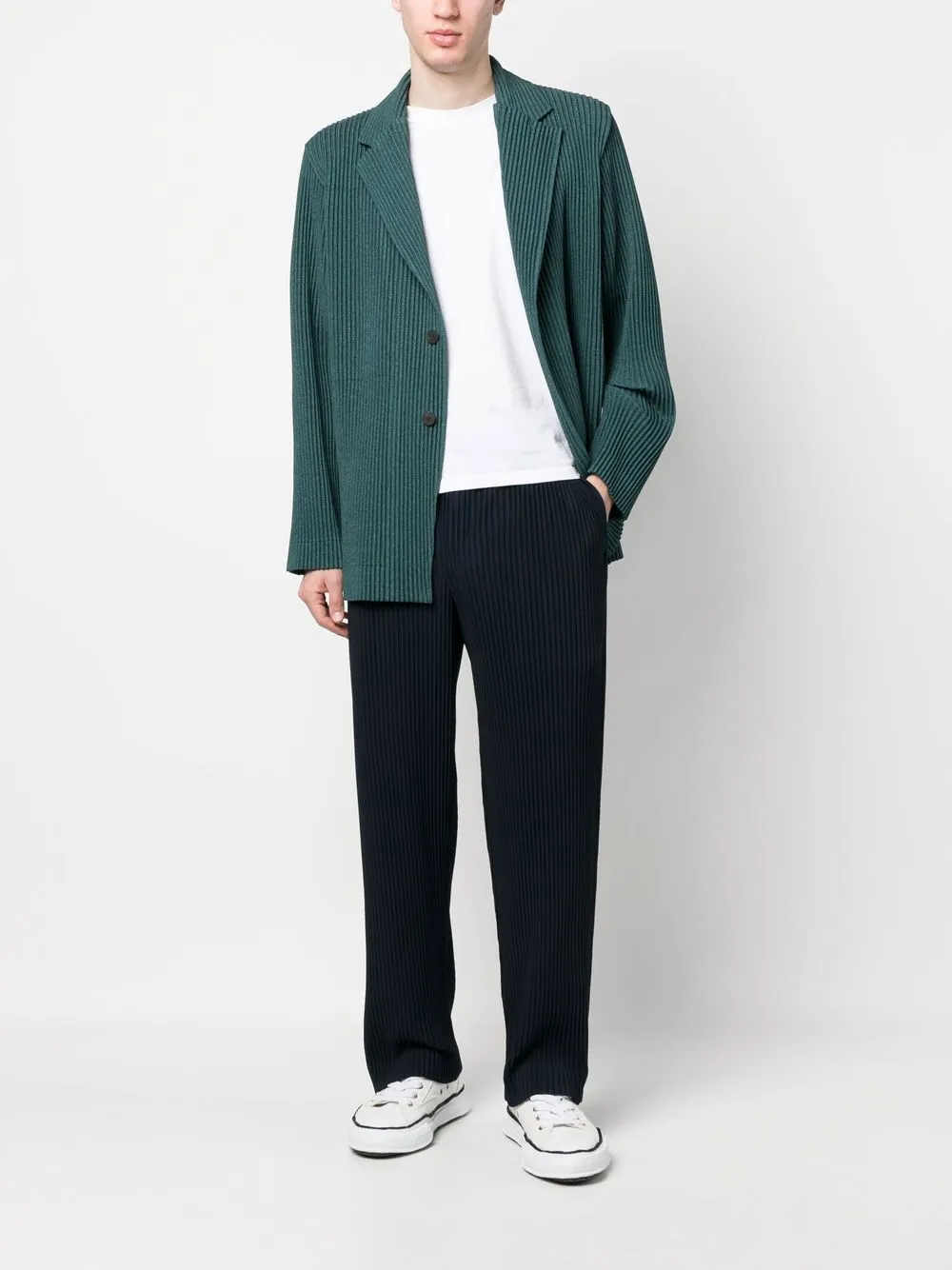 Homme Plissé Issey Miyake ストレートパンツ - Farfetch