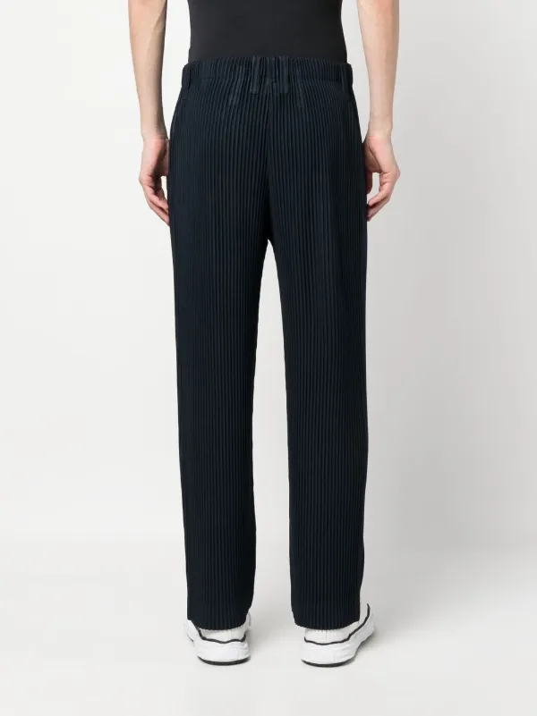 Homme Plissé Issey Miyake Straight Leg Trousers - Farfetch