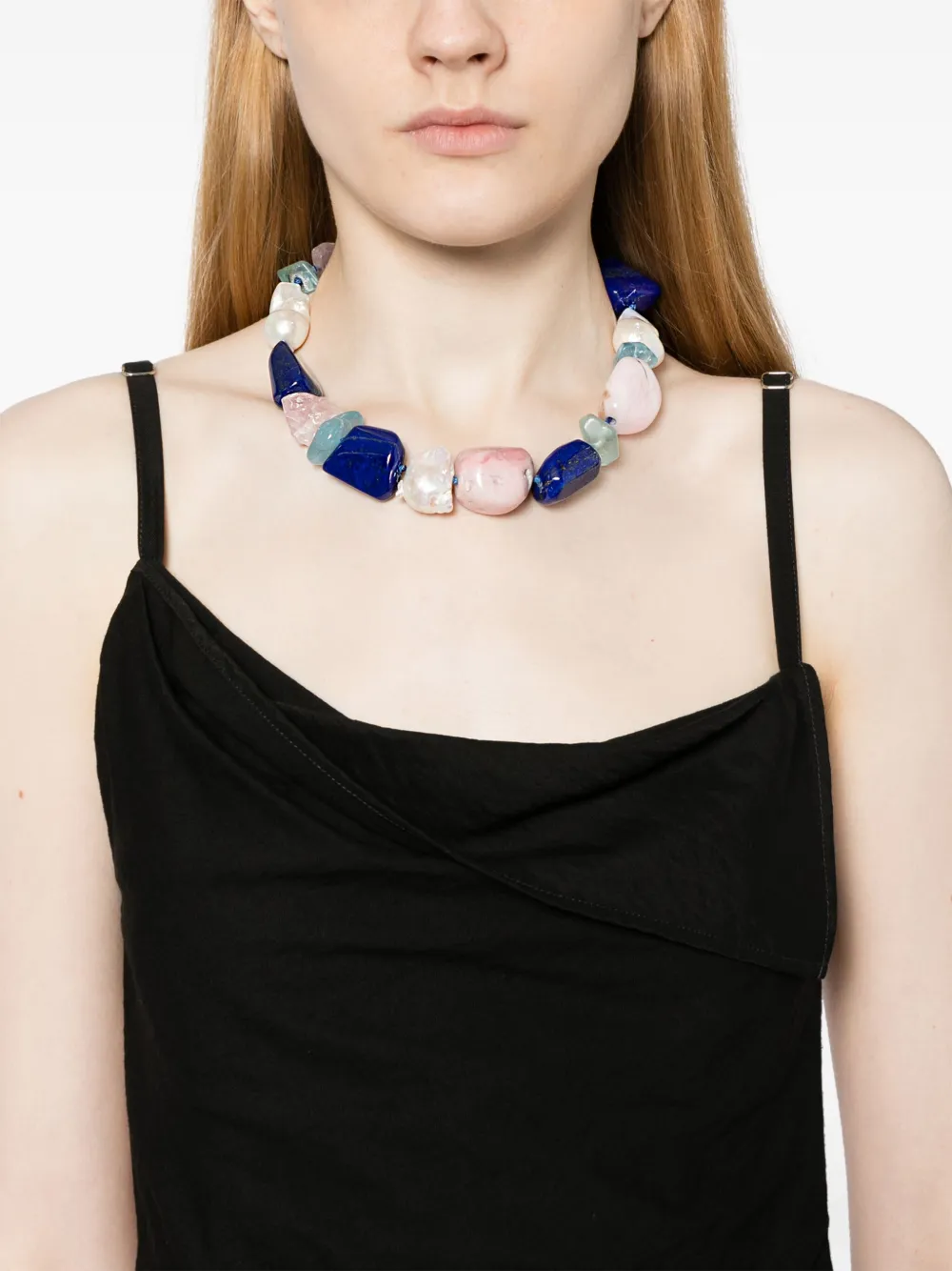 Monies stone-embellished necklace | Image 2