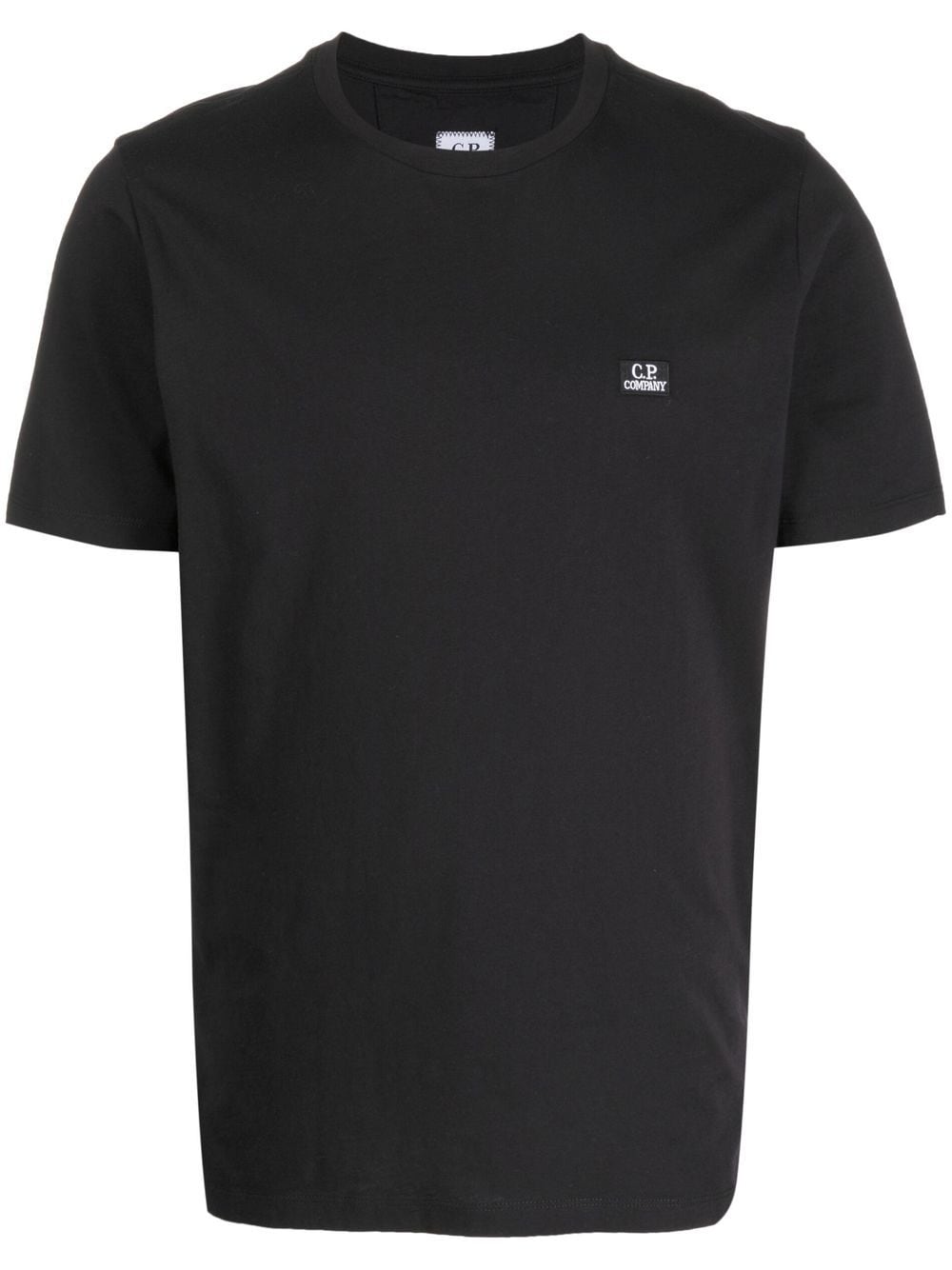 

C.P. Company logo-print short-sleeved T-shirt - Black