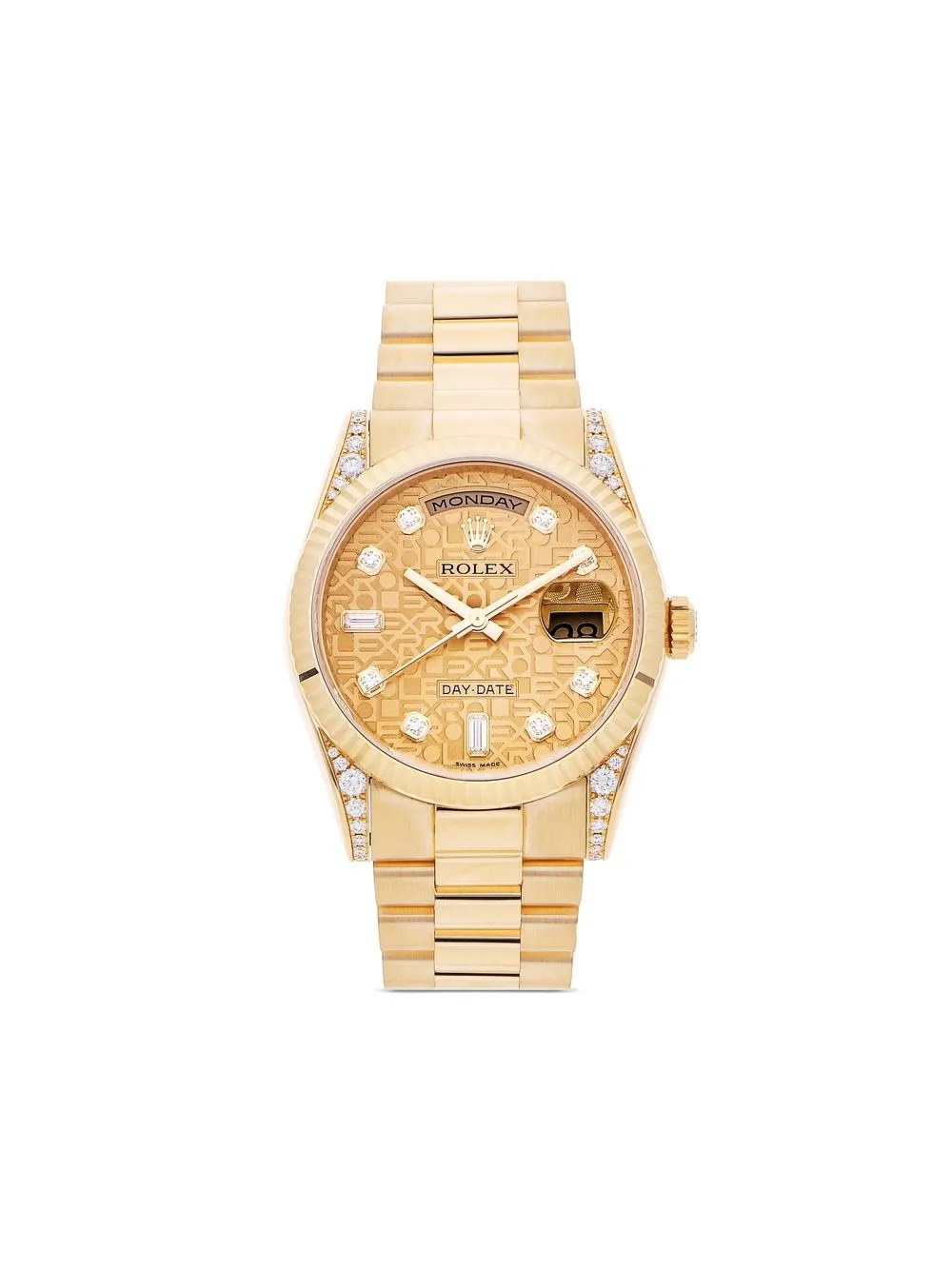 

Rolex reloj Day-Date de 36mm pre-owned - Neutro