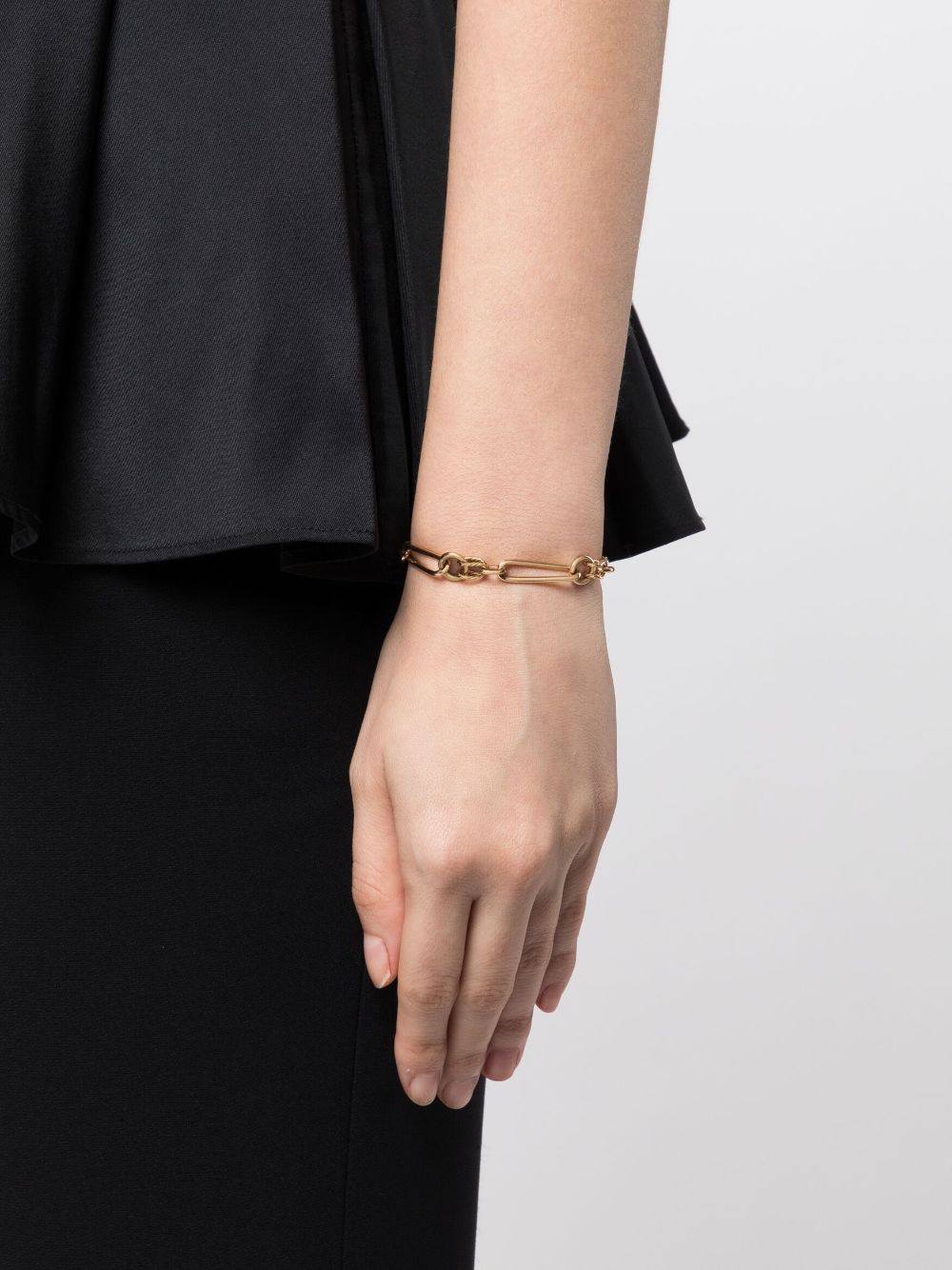 Shop Lucy Delius Jewellery 14kt Yellow Gold Twisted Bracelet