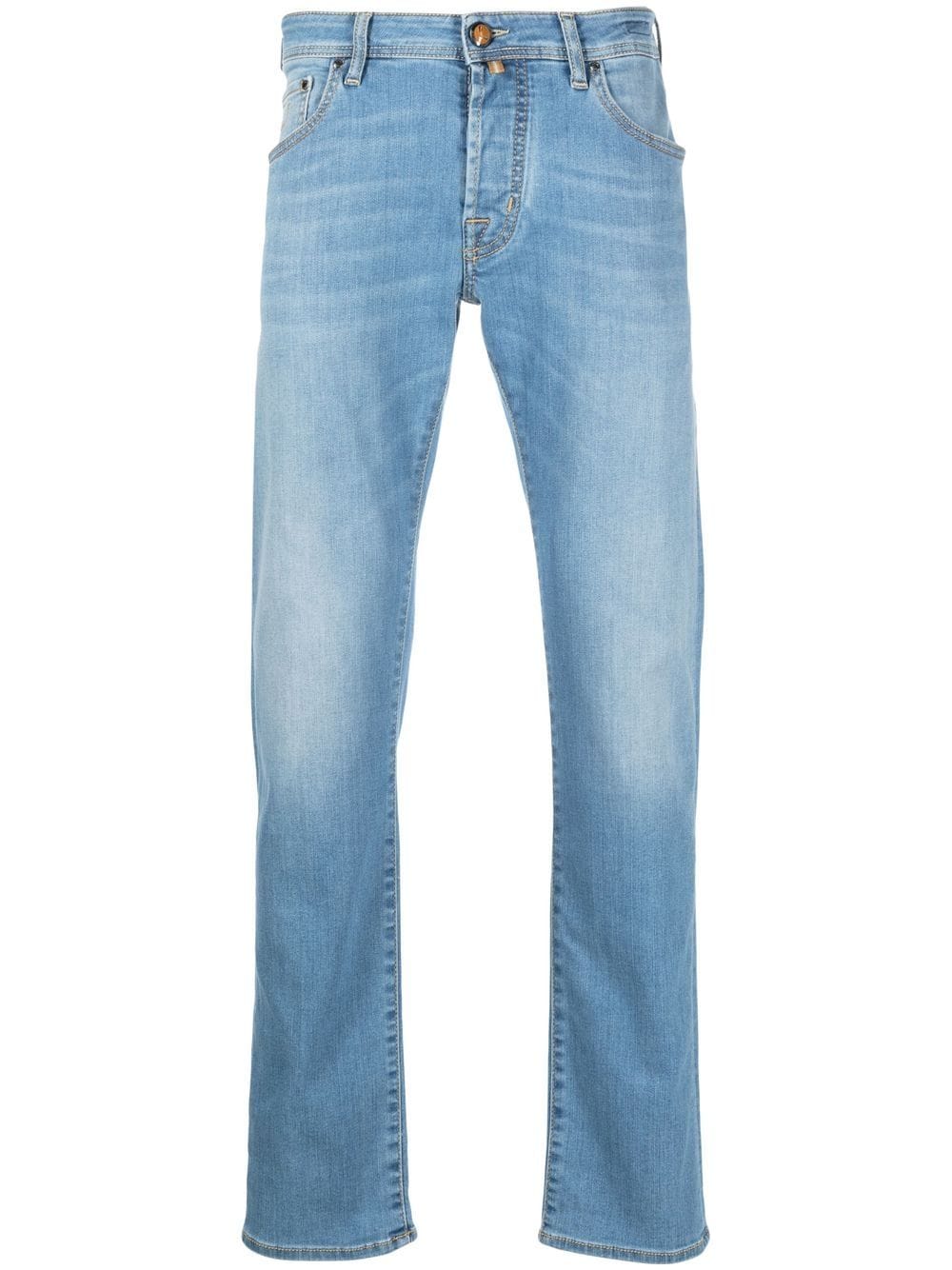 Jacob Cohen Straight-leg Jeans In Light Wash