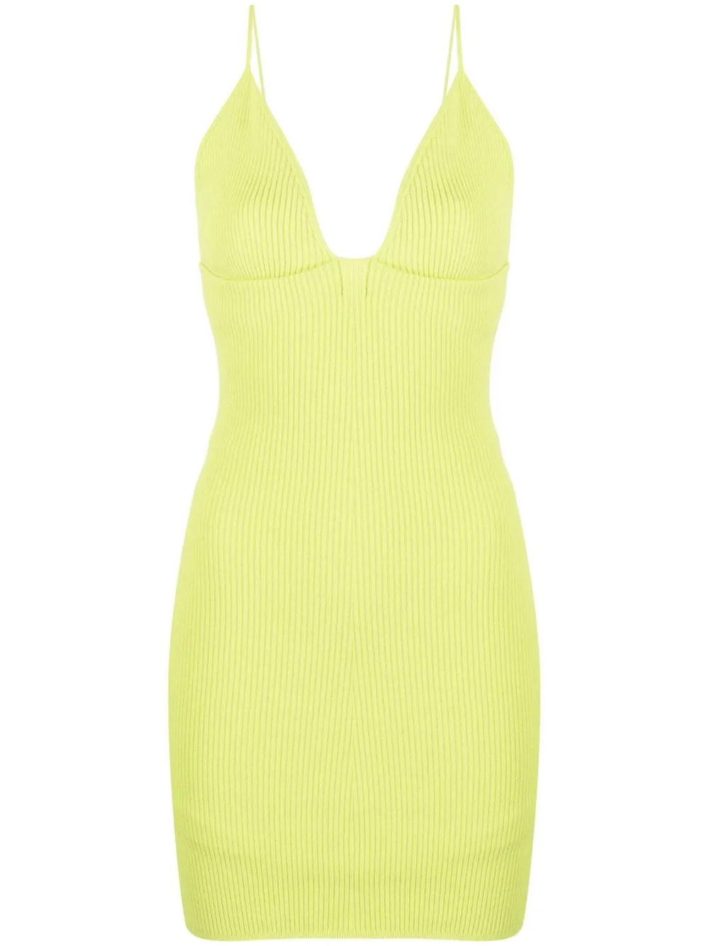 

Dsquared2 vestido tejido con cuello en V - 173 - CYBER YELLOW