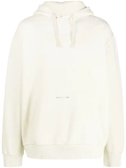 1017 ALYX 9SM logo-print cotton hoodie