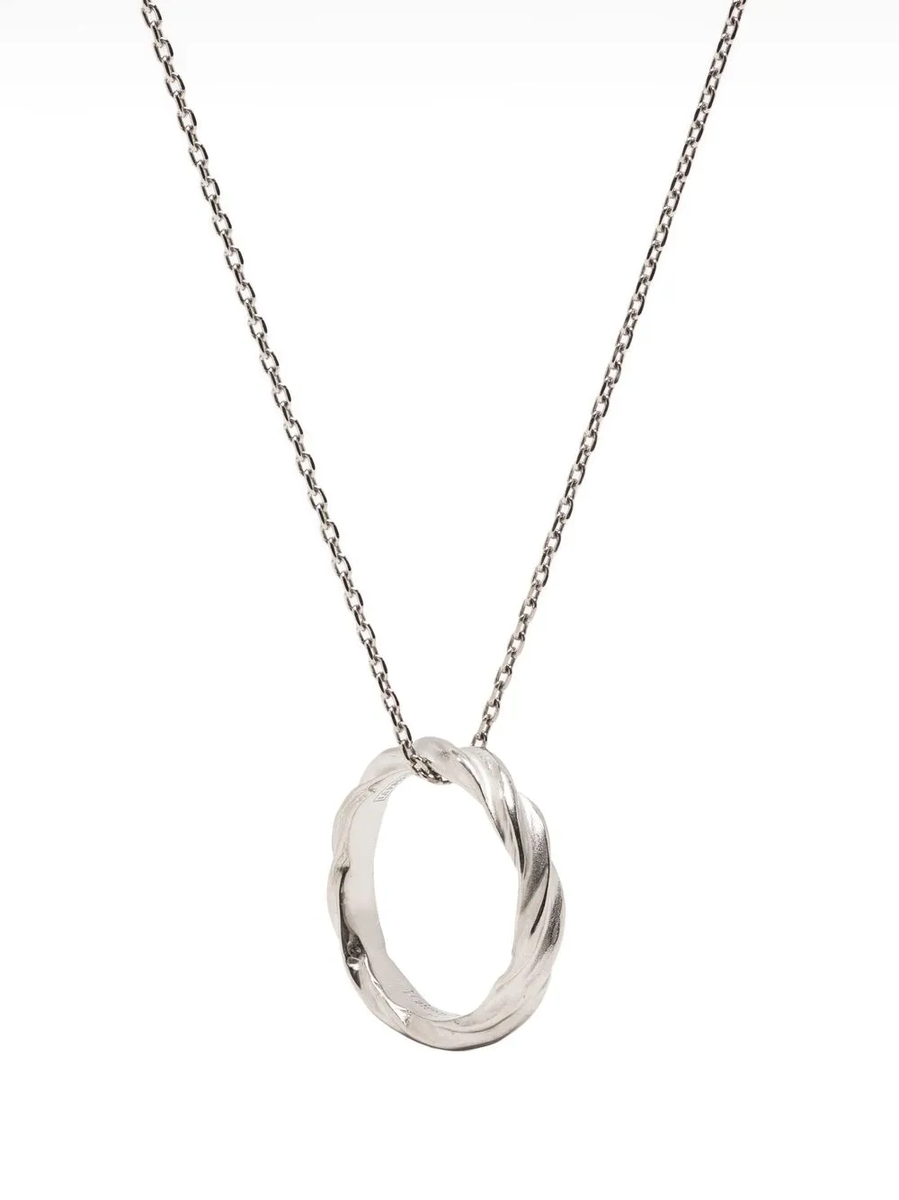 

Maison Margiela collar con dije - Plateado