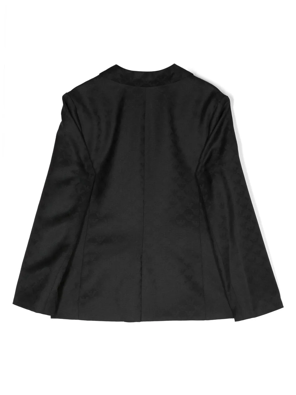 Emporio Armani Kids Blazer met logo - Zwart