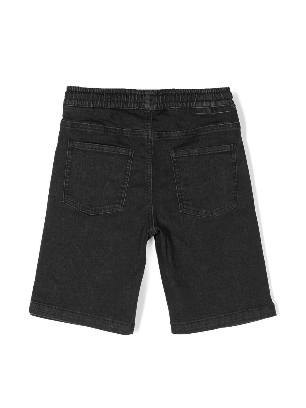 Stella McCartney Kids Spijkershorts met trekkoord - Zwart