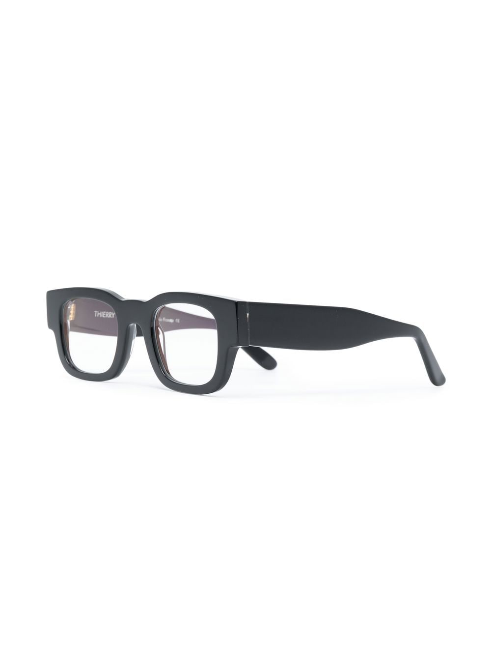 Shop Thierry Lasry Bloody Rectangular Optical Glasses In Schwarz