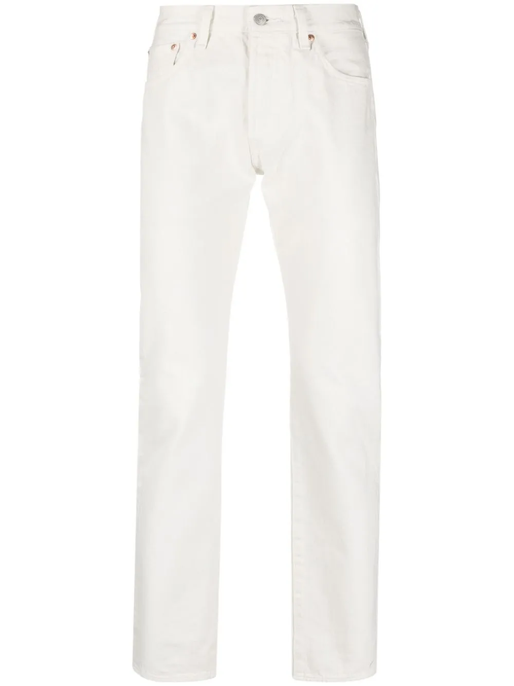 

Levi's mid-rise straight-leg jeans - Neutrals