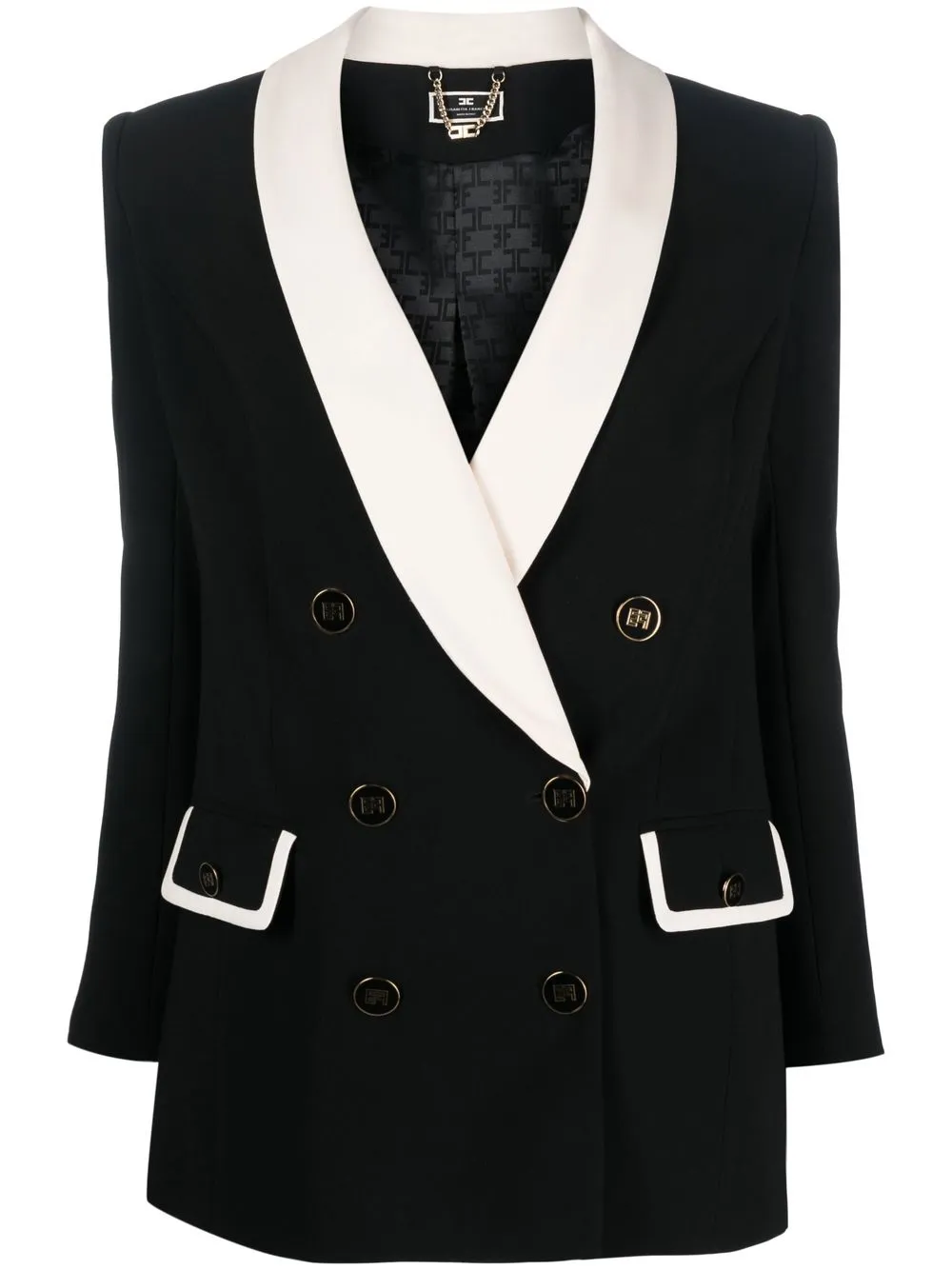 Elisabetta Franchi double-breasted Blazer - Farfetch