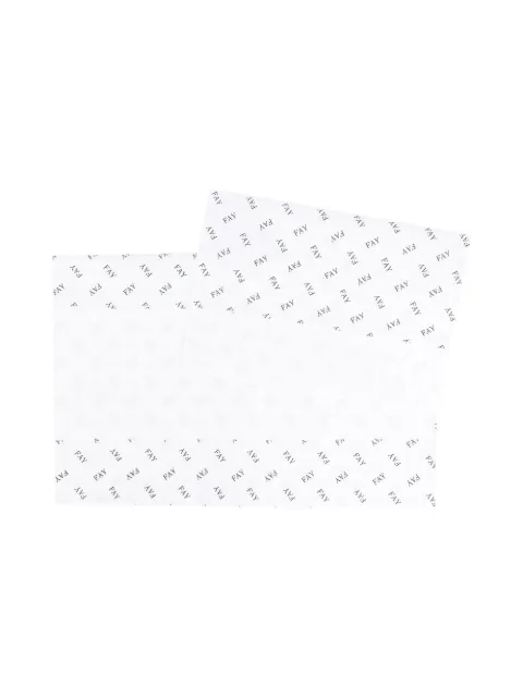 Fay Kids manta con logo estampado