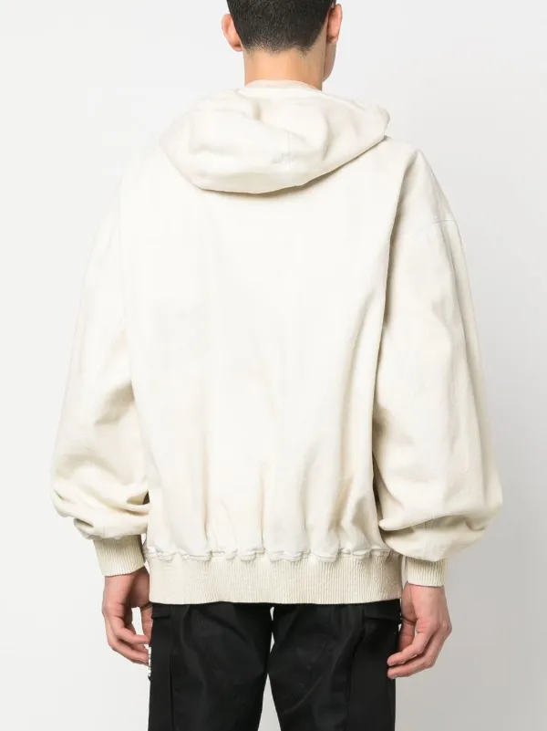 【関税込み】1017 ALYX 9SM フーディ & ジップアップ 1017 ALYX 9SM zip-up Hooded Jacket | Neutrals | FARFETCH GE