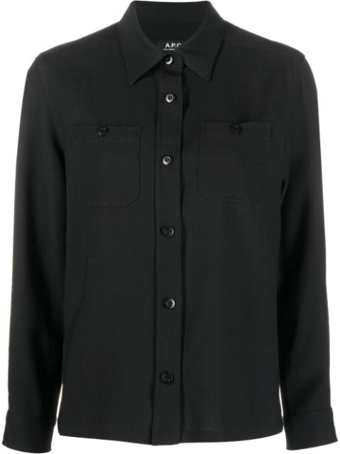 A.P.C. Chloe long-sleeve shirt Women