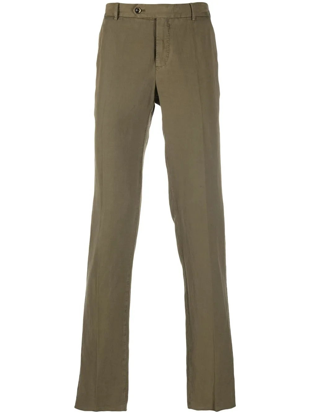 

PT Torino mid-rise slim-cut chinos - Green