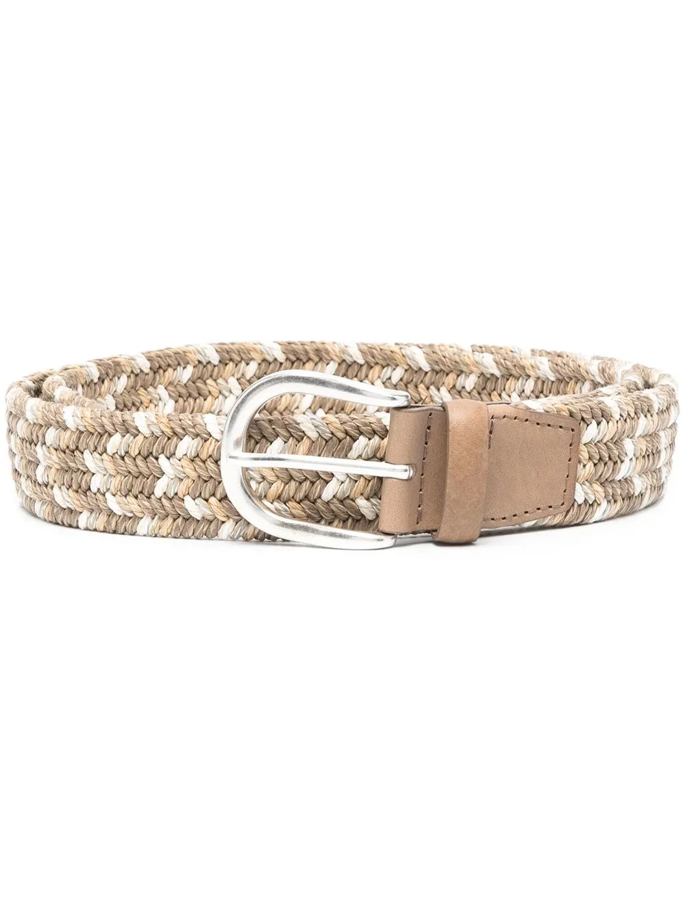 

Orciani braided leather belt - Neutrals