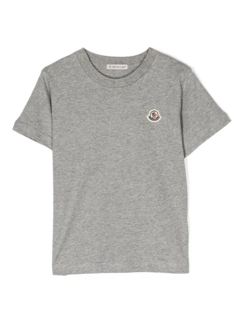 Moncler Enfant logo-patch short-sleeve T-shirt 