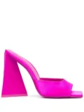 The Attico Devon 115mm satin finish sandals - Pink