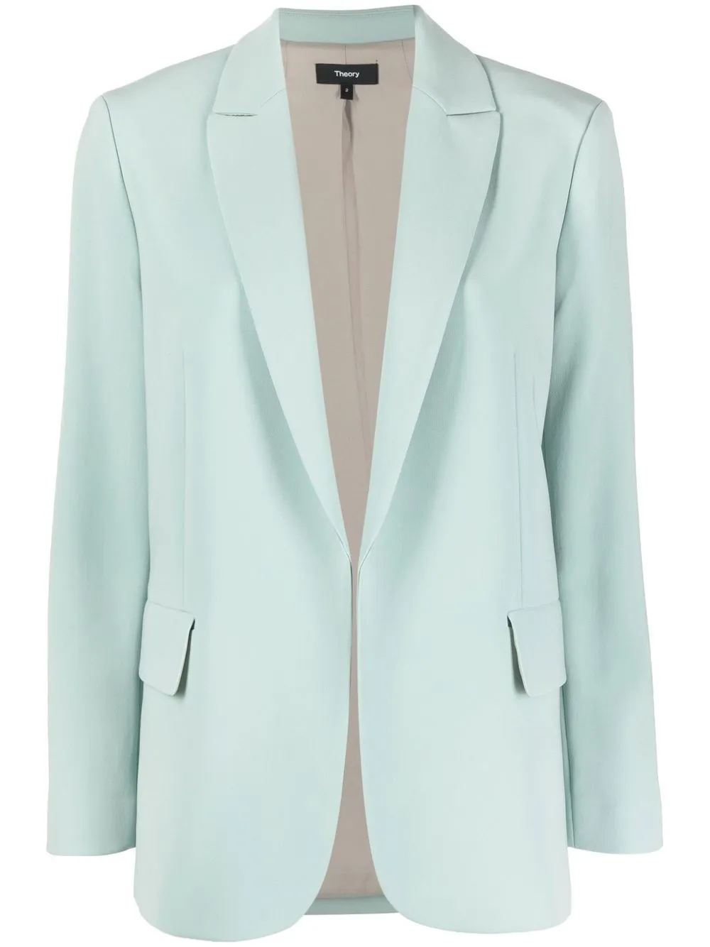 

Theory open-front blazer - Green