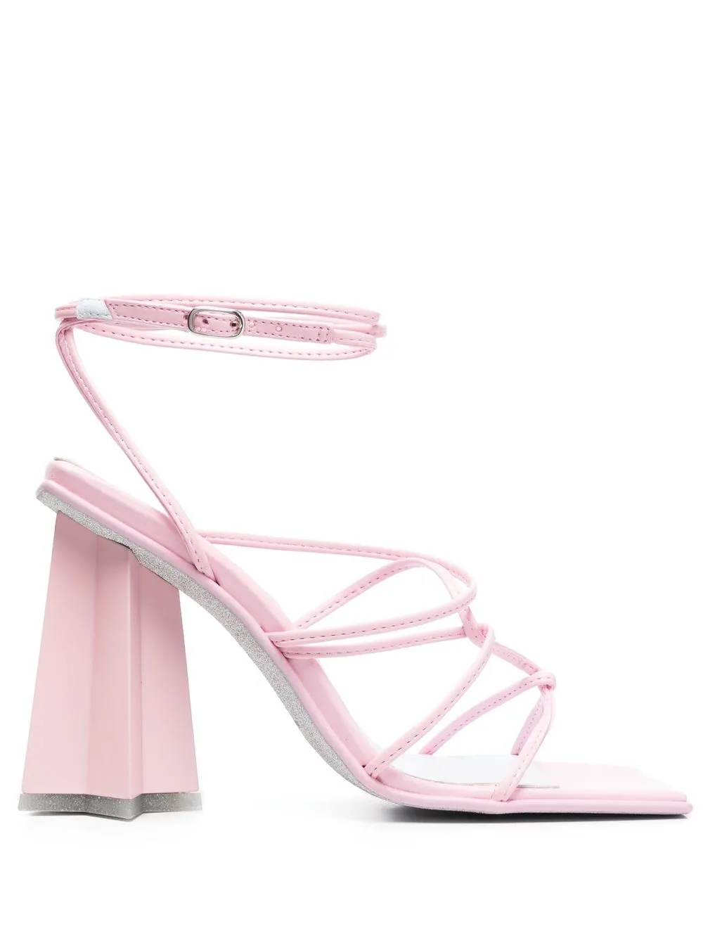 

Chiara Ferragni 10mm multi-way strap sandals - Pink