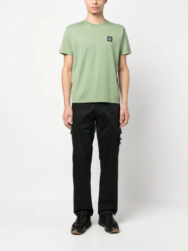 Stone Island ロゴ Tシャツ | グリーン | FARFETCH JP