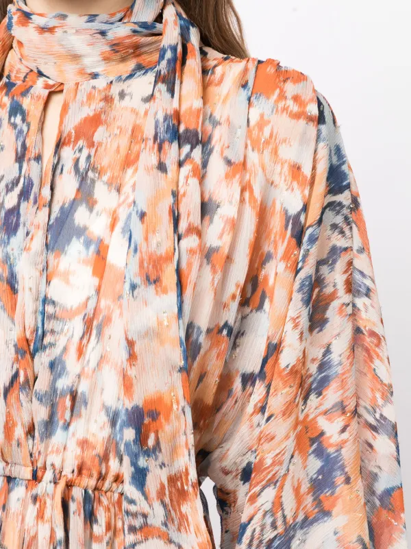 Evarae Theo Maxi Dress | Orange | FARFETCH