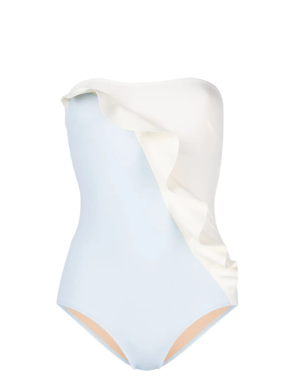 Evarae ruffledtrim swimsuit Smart Closet