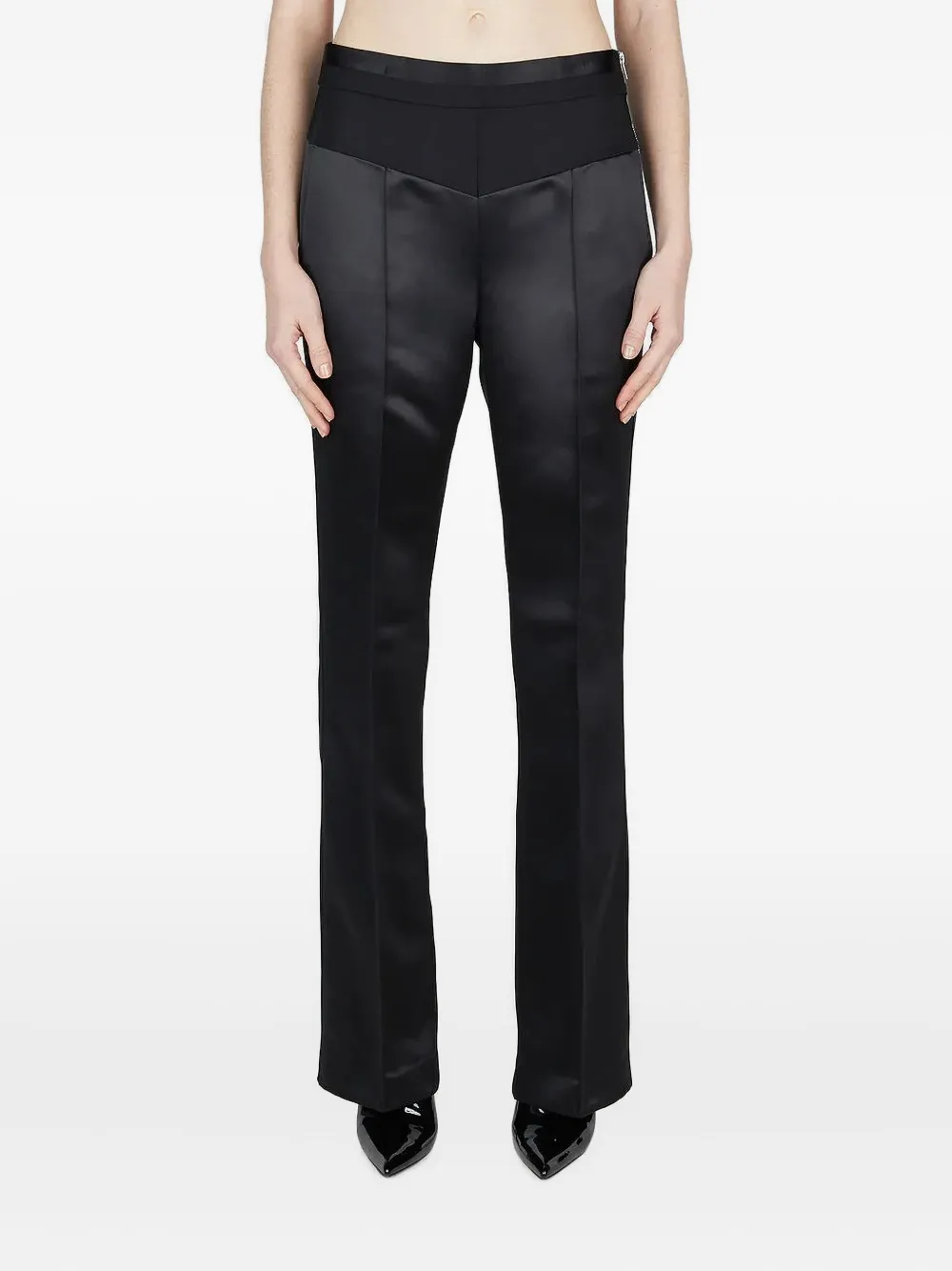 Helmut Lang satin trousers | negro | Image 1