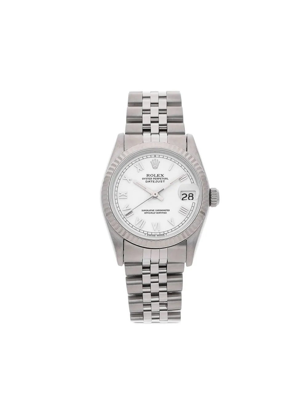 

Rolex pre-owned Datejust 31mm - White