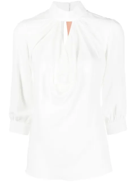 Nº21 Bluse mit Rüschen