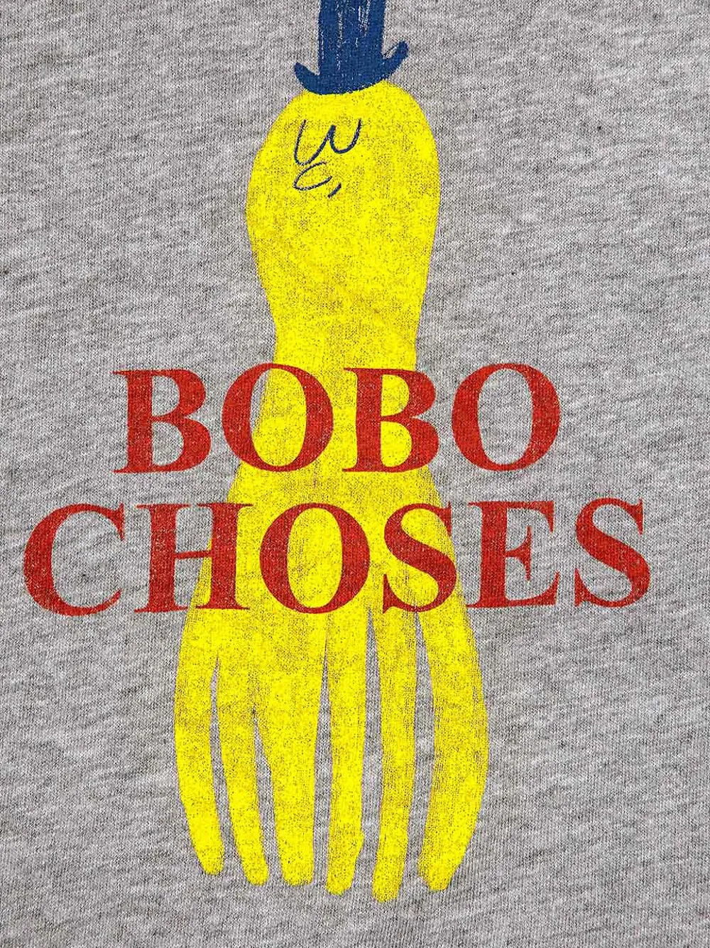 Bobo Choses T-shirt met print Grijs