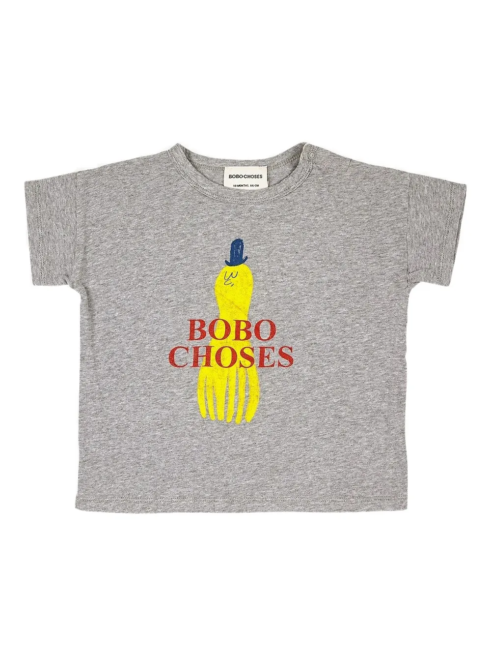 Bobo Choses print T-shirt | Grey | Image 1