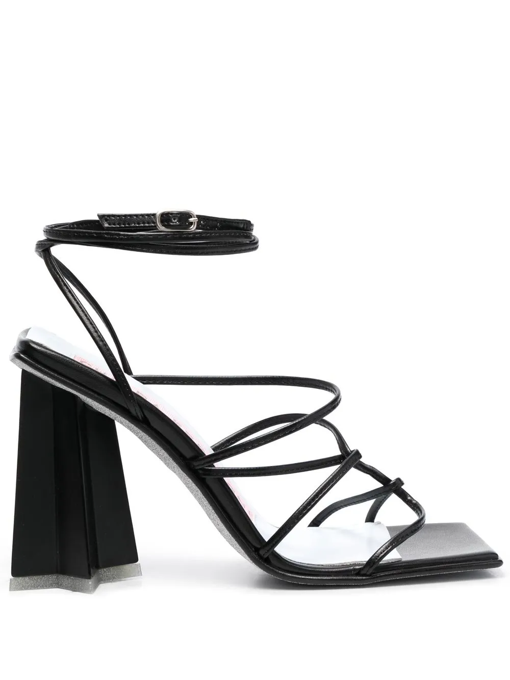 

Chiara Ferragni 10mm multi-way strap sandals - Black