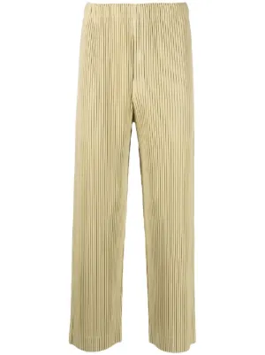 Mens hot sale plisse trousers