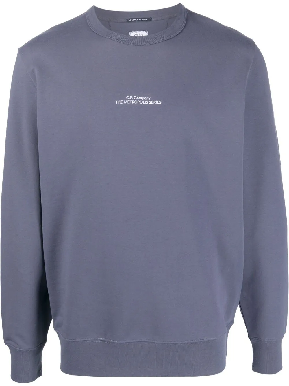 

C.P. Company Metropolis logo-embroidered fleece sweatshirt - Blue