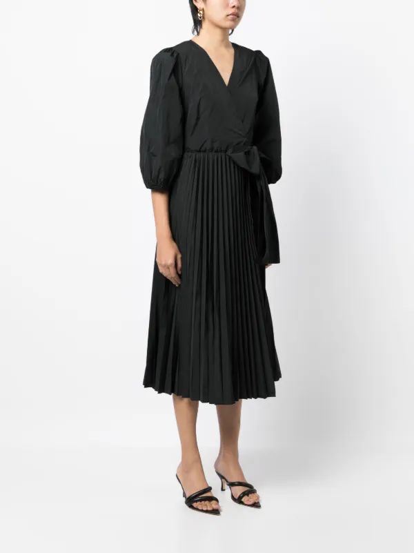 valentino pleated dress Pleated Silk Dress