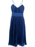 Max Mara fully-draped midi dress - Blue