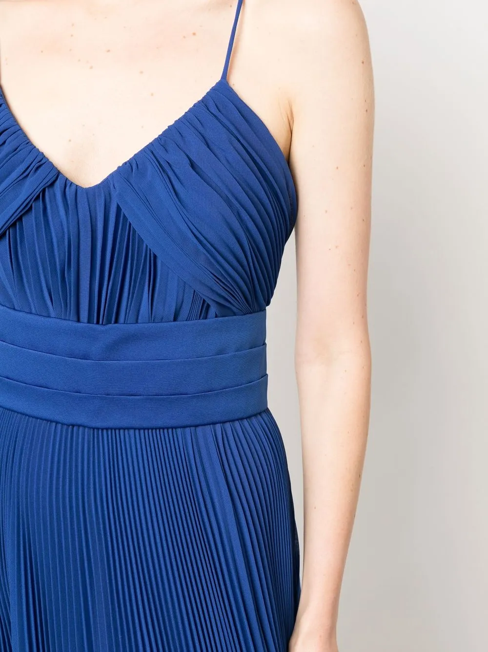 Max Mara Gedrapeerde jurk Blauw
