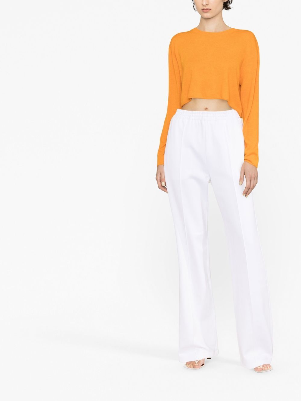 Lisa Yang Cropped trui - Oranje