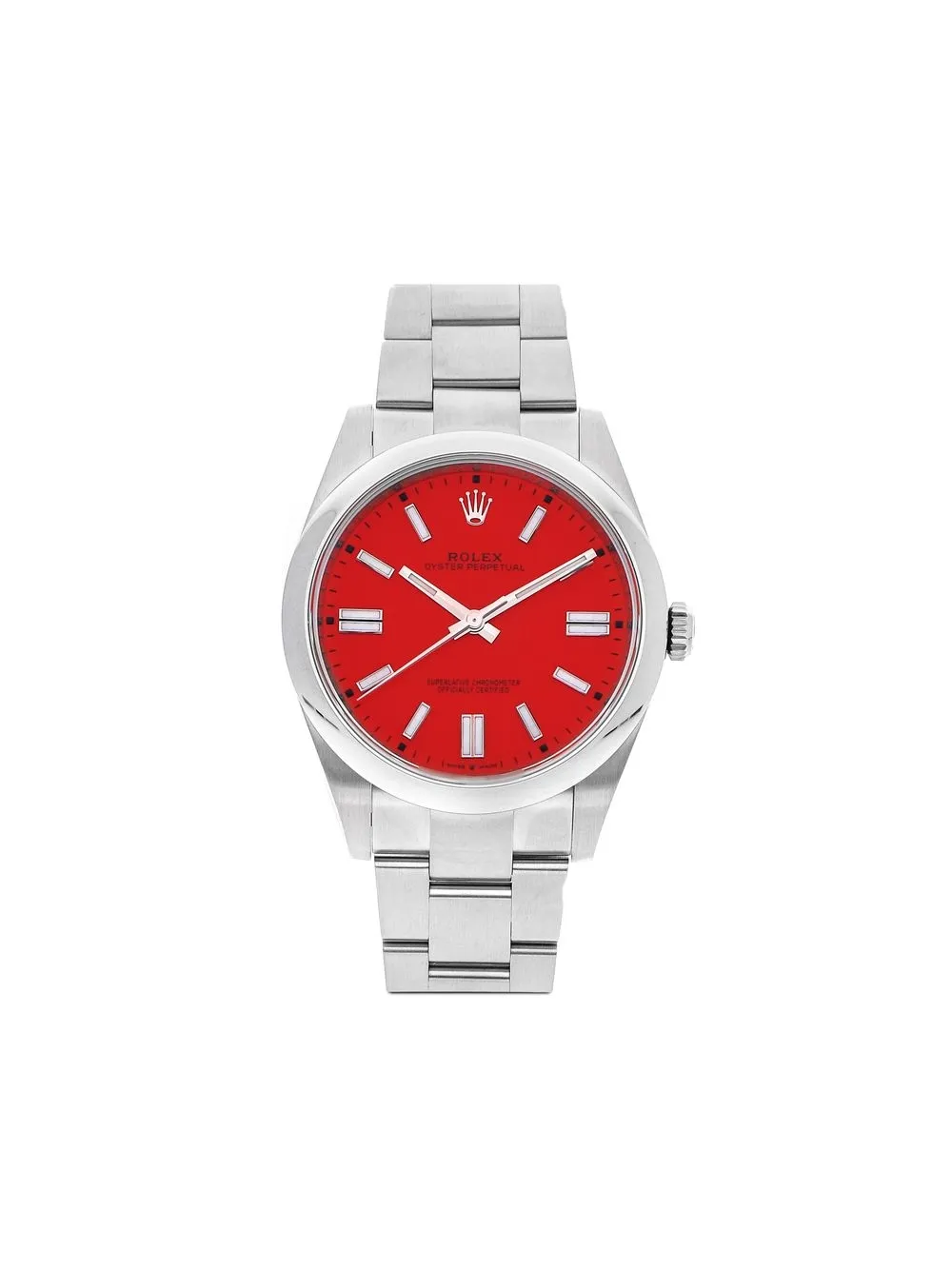 

Rolex pre-owned Oyster Perpetual 41mm - Red